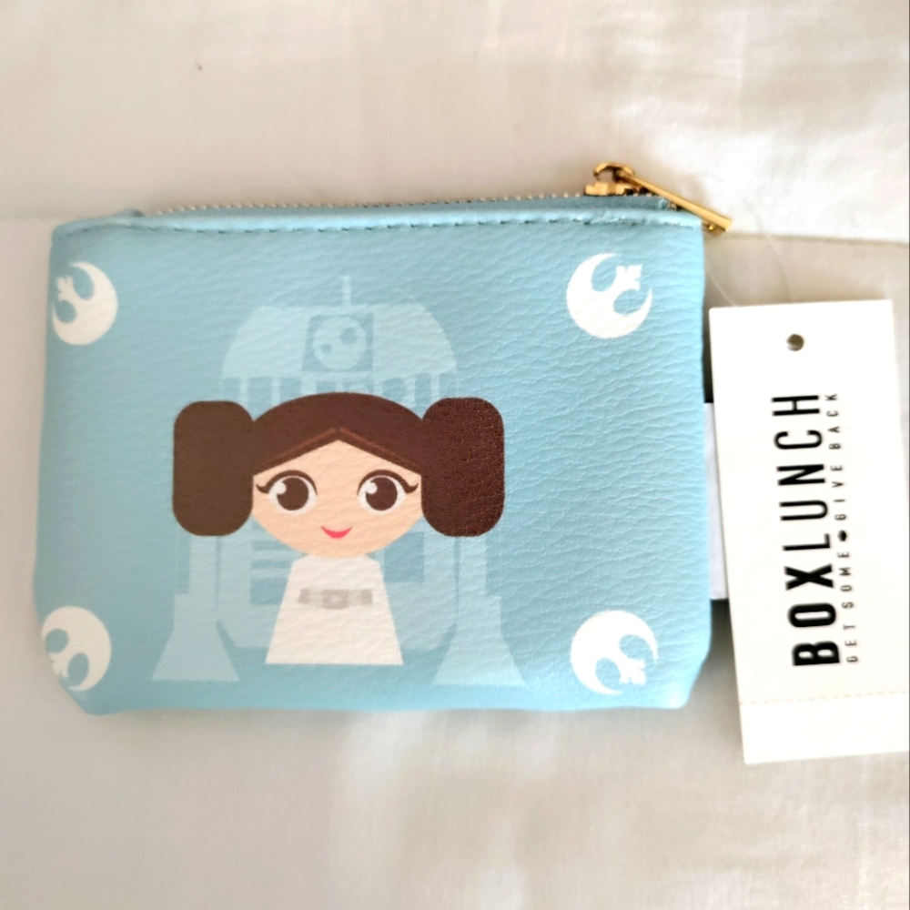 Star Wars Chibi Queen Amidala & Princess Leia Coin Purse BoxLunch Exclusive